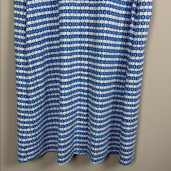 J. McLaughlin Negin Blue Button Up Shirt Dress. Size XL. - Picture 3 of 10